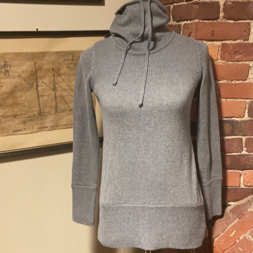 DAKINI,funnel neck sweater/dress Grey X small